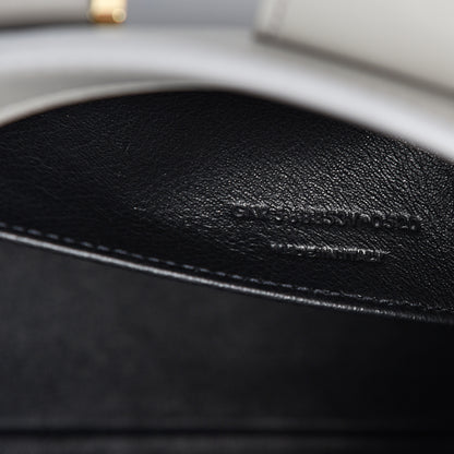 Saint Laurent Calfskin Monogram Baby Cabas Fog 6 of 9