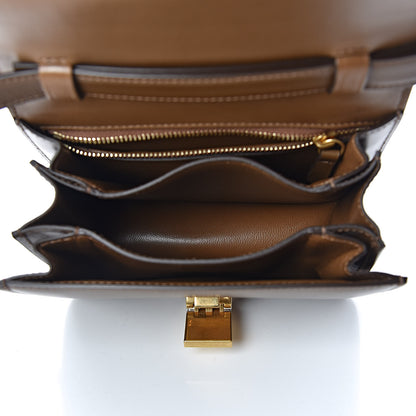 Celine Box Calfskin Small Classic Box Flap Bag Camel 5 of 9