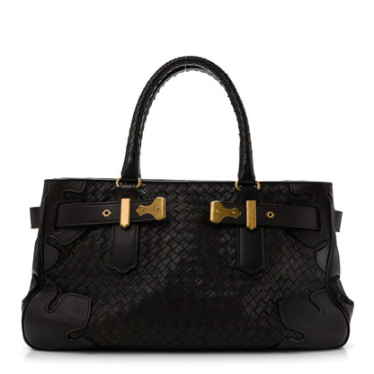 Bottega Veneta Nappa Intrecciato Shoulder Bag Moro 1 of 15