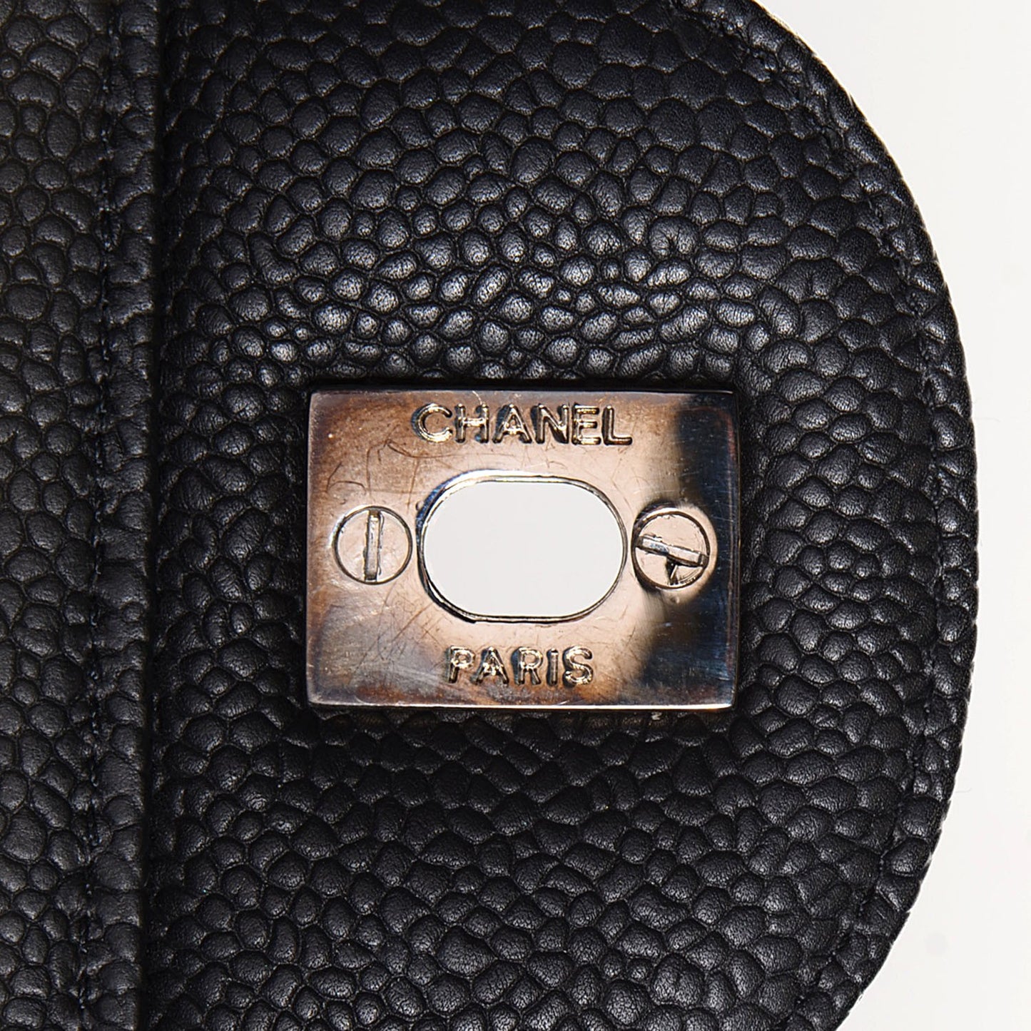 Caviar Quilted Jumbo Single Flap Black