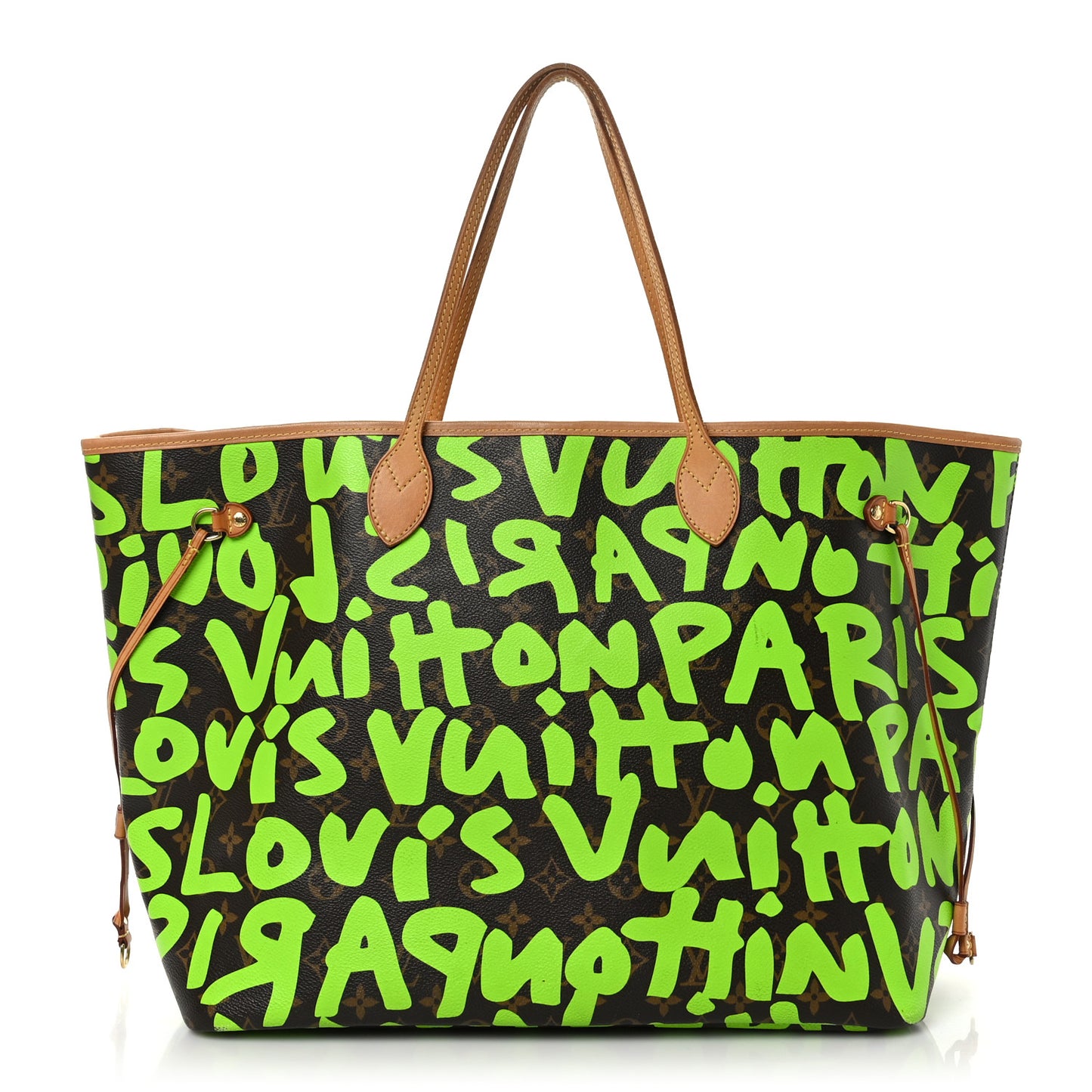 Monogram Graffiti Neverfull GM Green