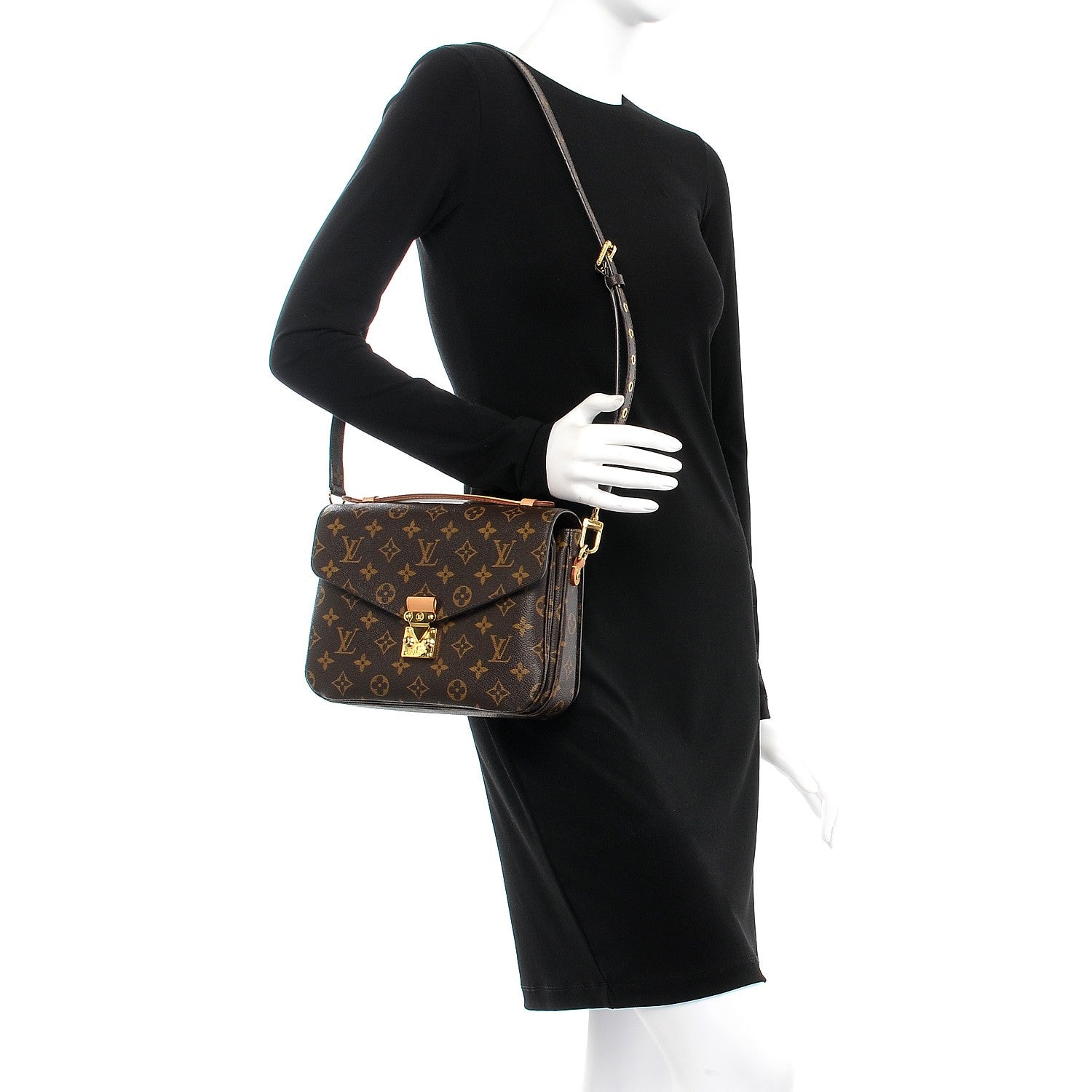 Louis Vuitton Monogram Pochette Metis 2 of 7