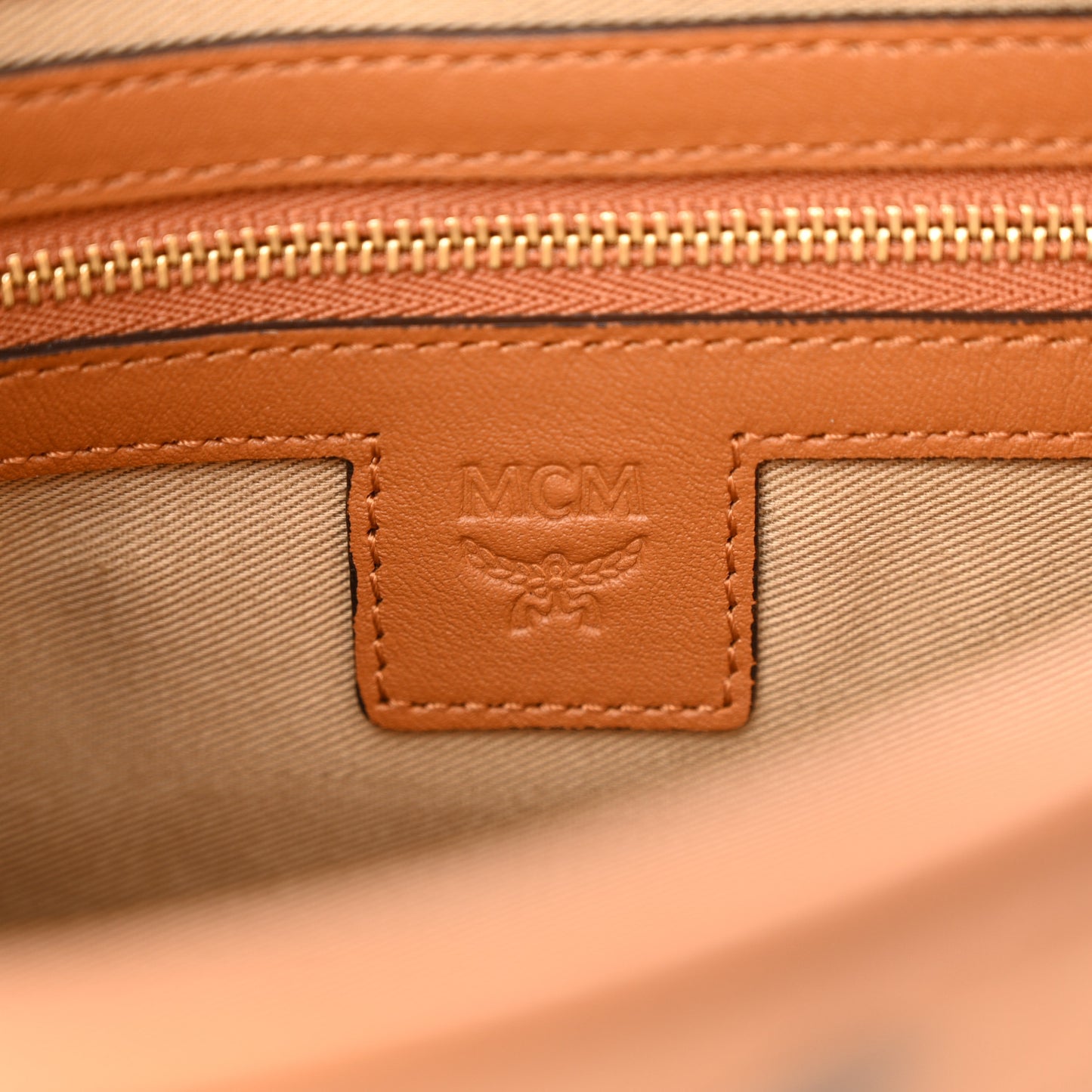 Visetos Small Klassik Messenger Bag Cognac
