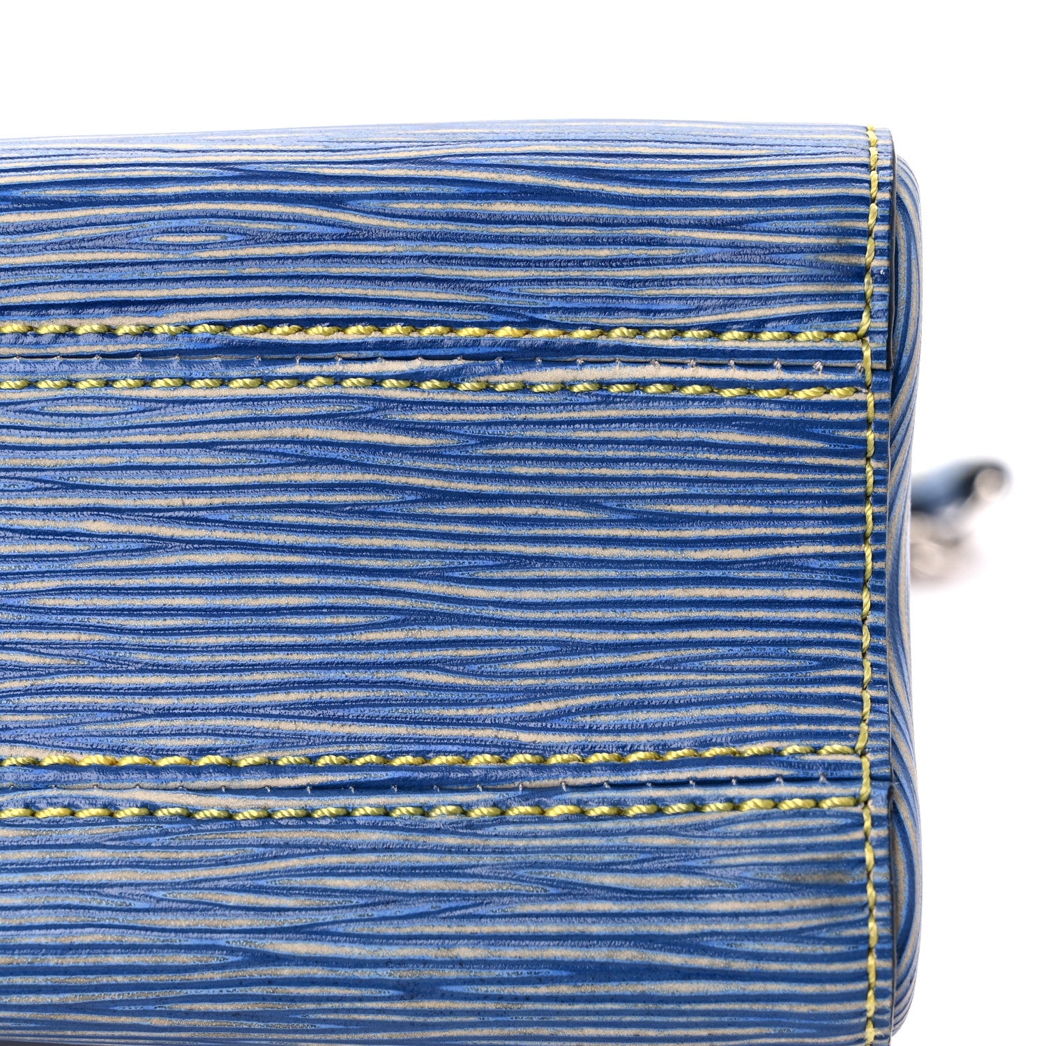 Louis Vuitton Epi Twist Shoulder Bag MM Denim Light 15 of 17