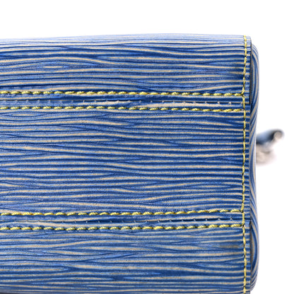 Louis Vuitton Epi Twist Shoulder Bag MM Denim Light 15 of 17