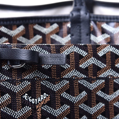 Goyard Goyardine Saint Louis PM Black 7 of 11