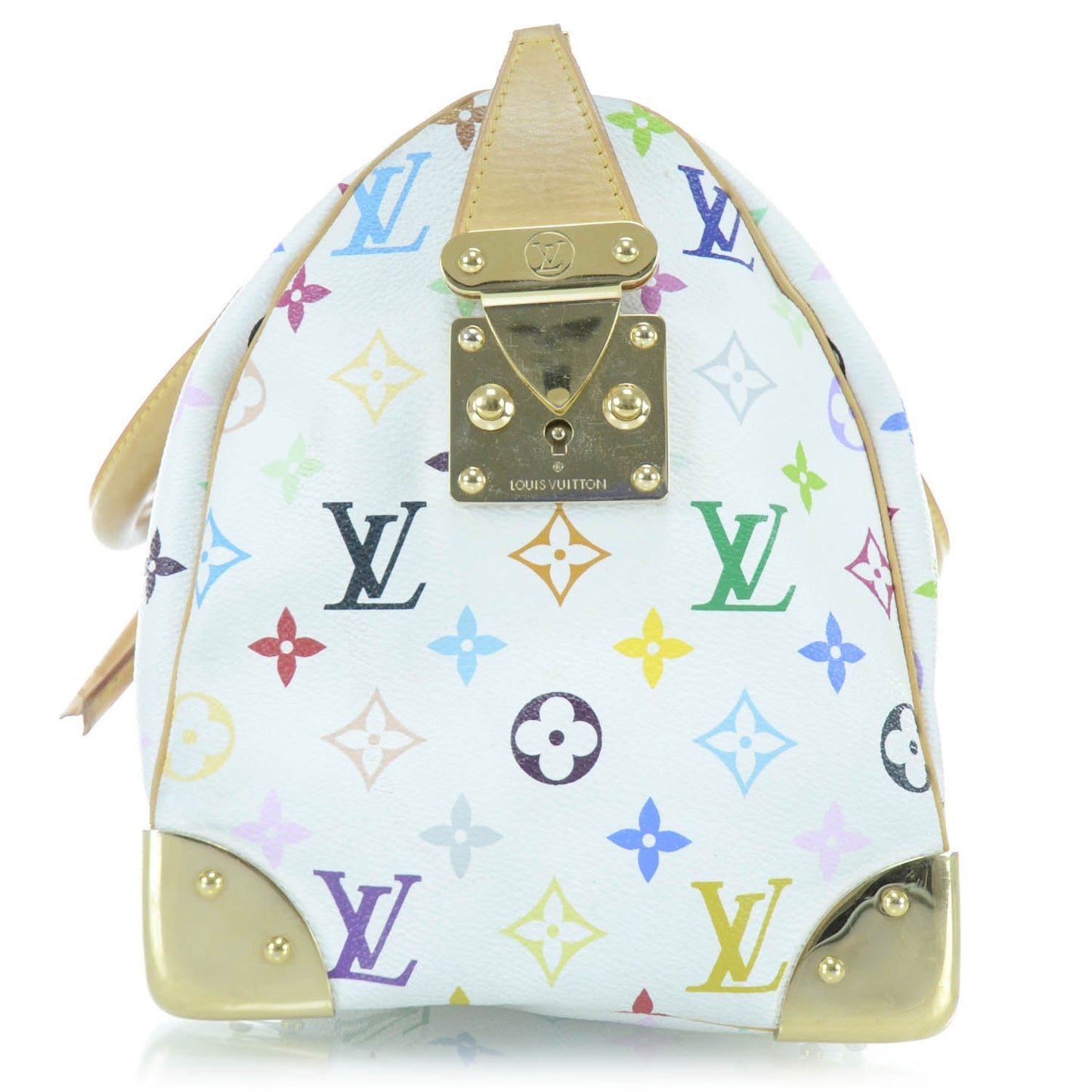 Monogram Multicolor Speedy 30 White