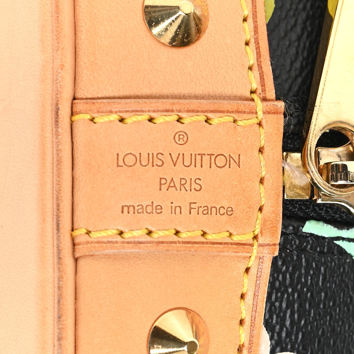 Louis Vuitton Monogram Multicolor Alma Black 6 of 11