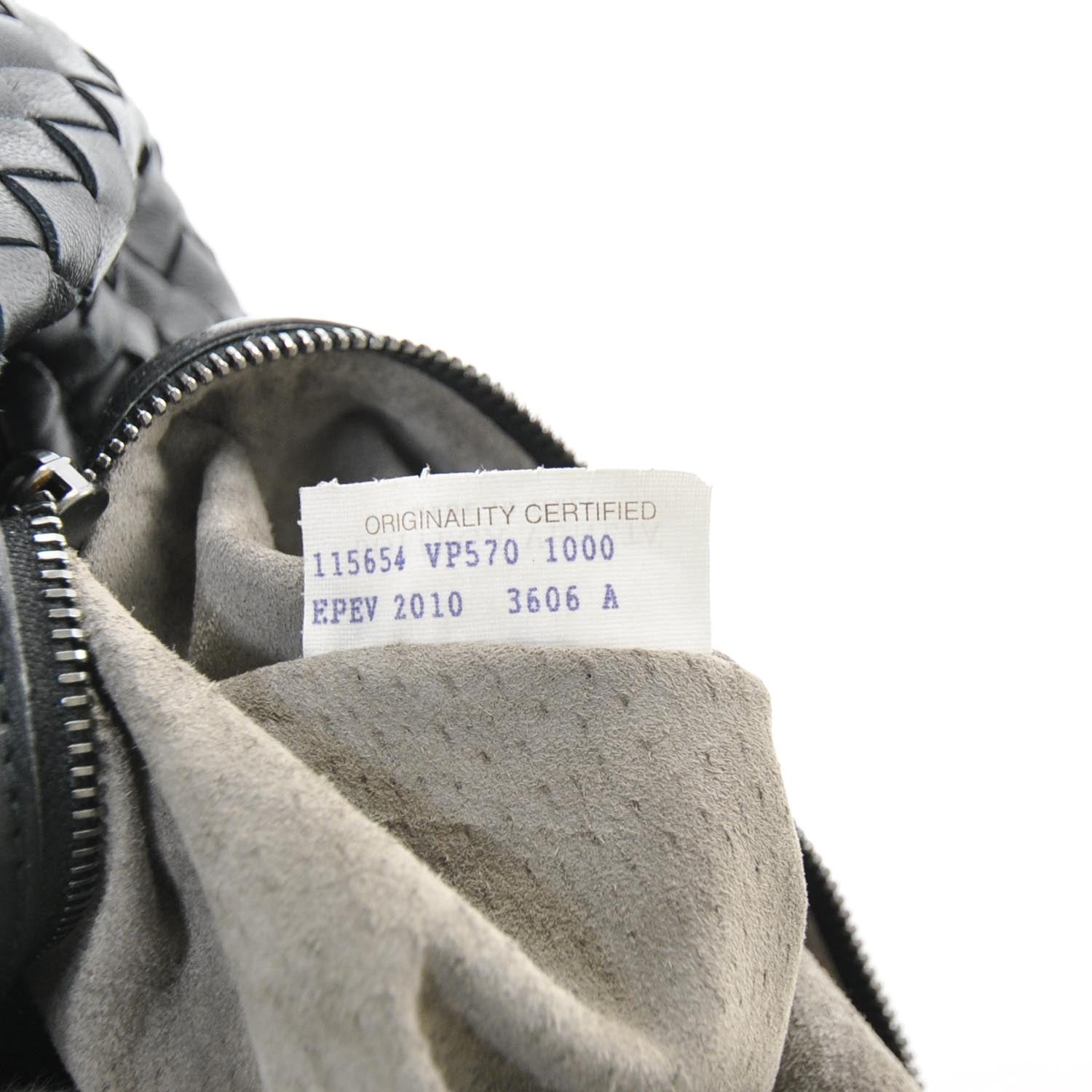 Bottega Veneta Nappa Intrecciato Large Veneta Plisse Nero 8 of 10