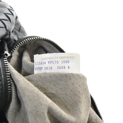 Bottega Veneta Nappa Intrecciato Large Veneta Plisse Nero 8 of 10