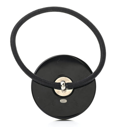 Chanel CC Hair Tie Black Multicolor 3 of 5