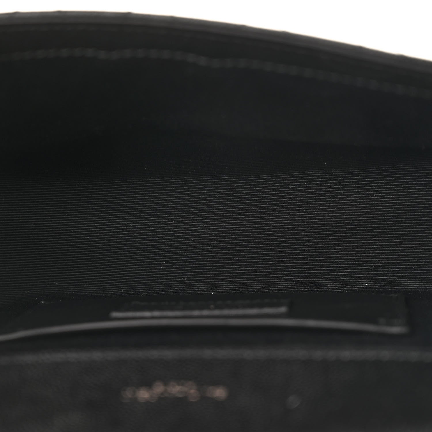 Saint Laurent Grain De Poudre Textured Mixed Matelasse Triquilt Small Monogram Monochrome Satchel Black 5 of 10