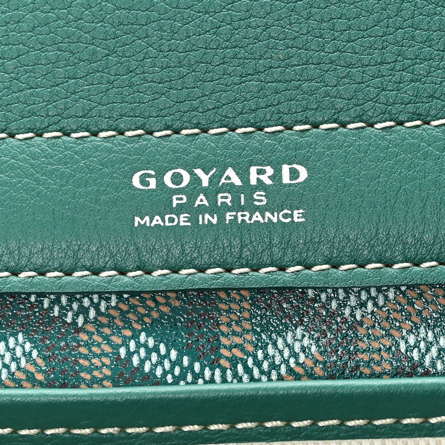 Goyard Goyardine Rouette PM Green 5 of 9