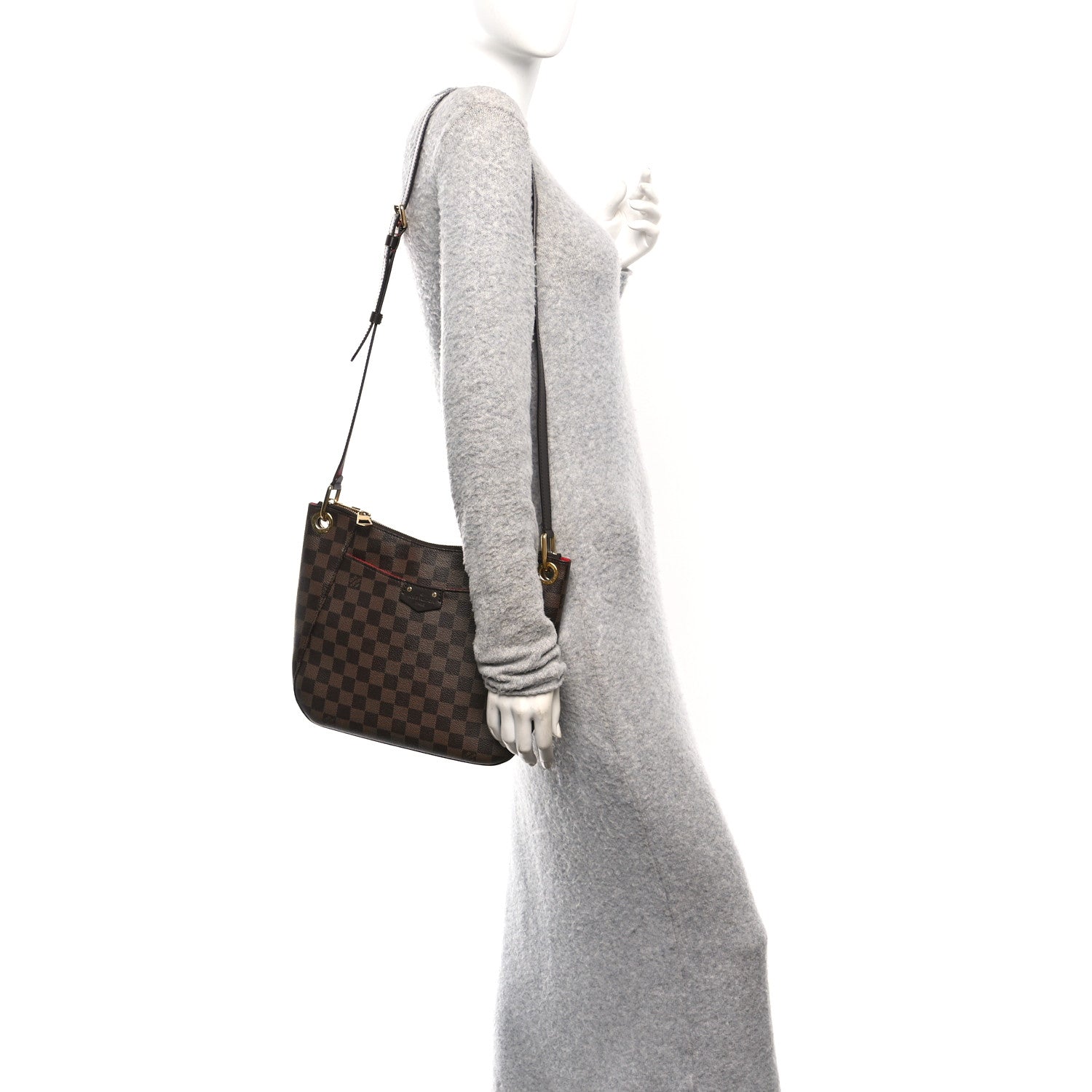 Louis Vuitton Damier Ebene South Bank Besace 3 of 10