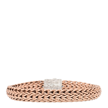 John Hardy Sterling Silver Bronze 10.5mm Classic Chain Bracelet 1 of 3