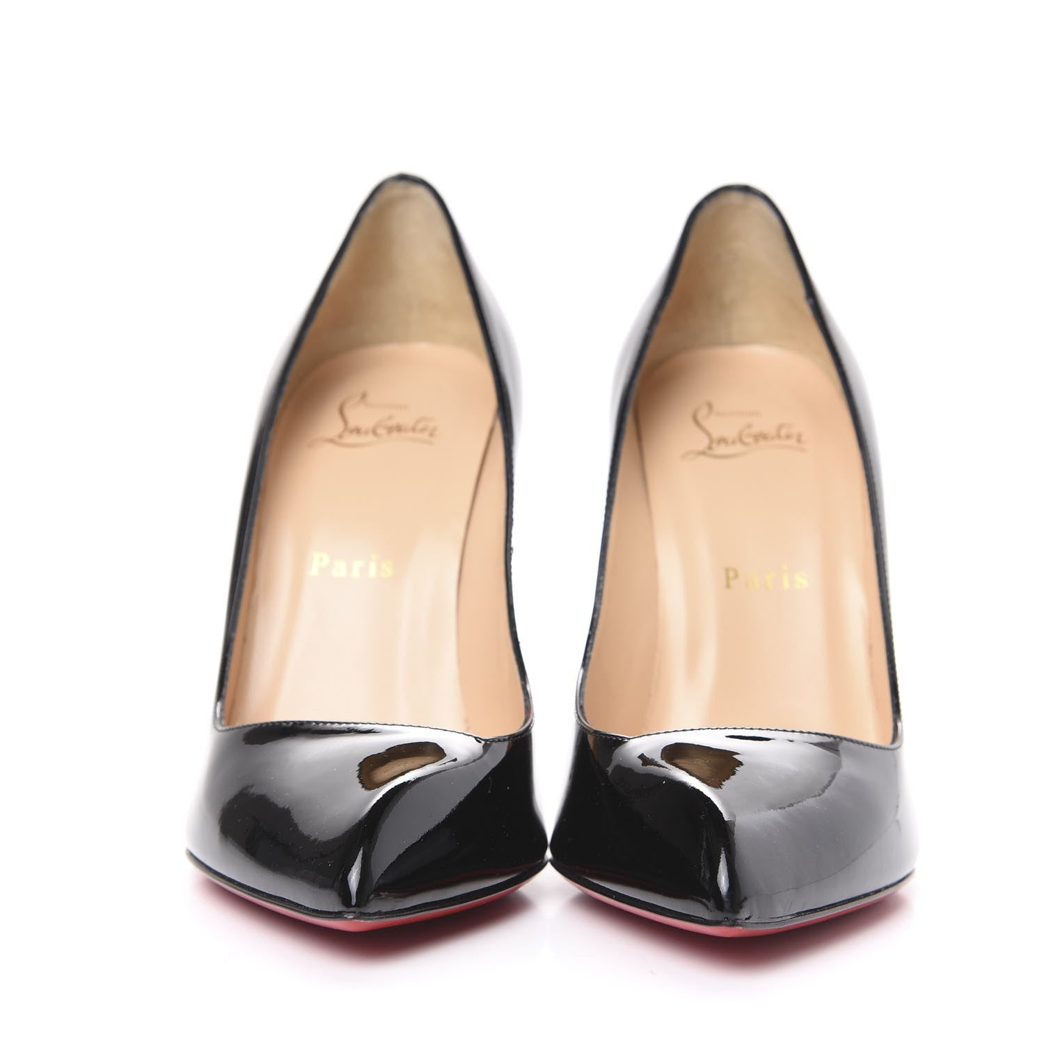 Christian Louboutin Patent Corneille 100 Pumps 40.5 Black 2 of 8