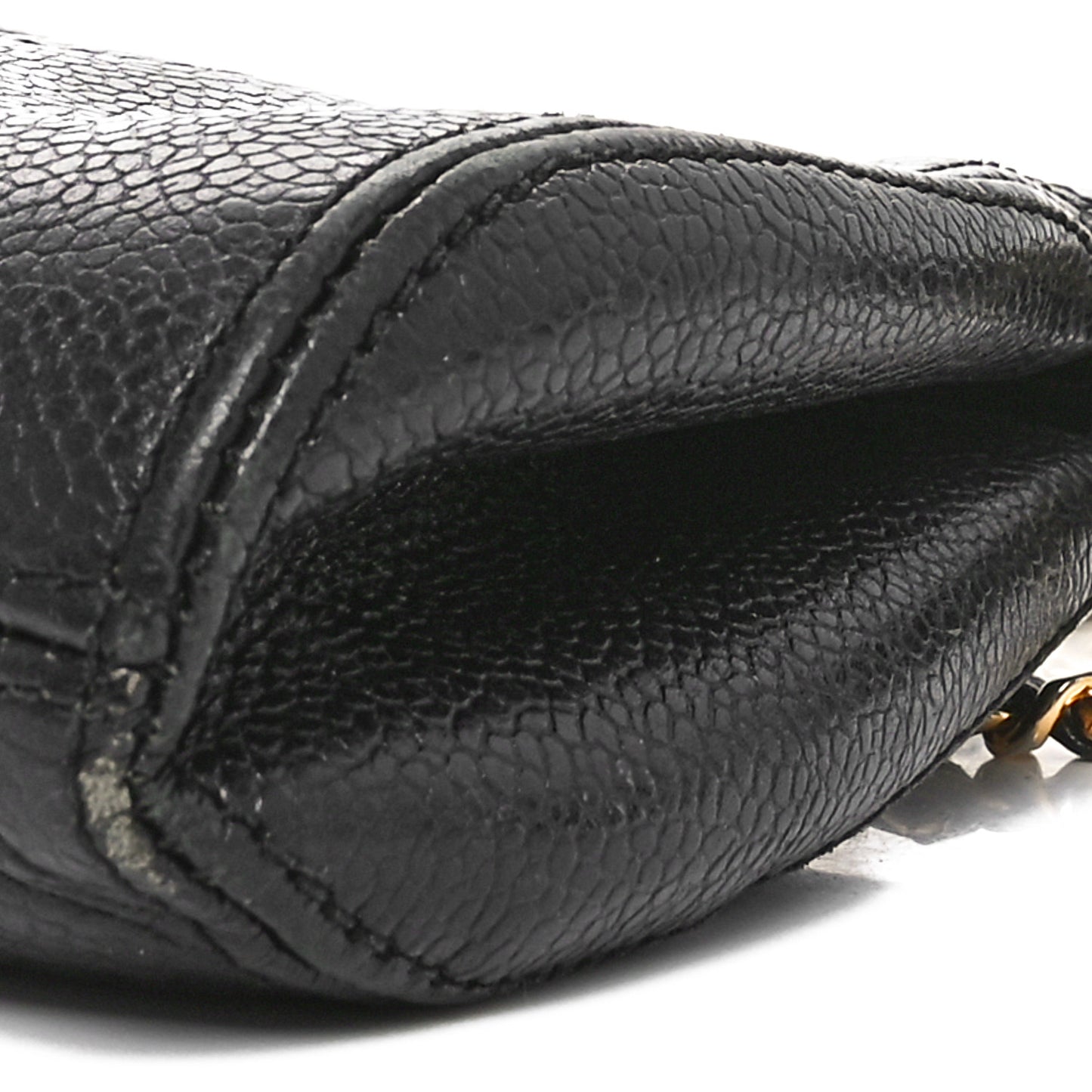 Caviar Timeless CC Mini Chain Bag Black