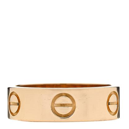 Cartier 18K Yellow Gold 5.5mm LOVE Ring 51 5.75 3 of 5