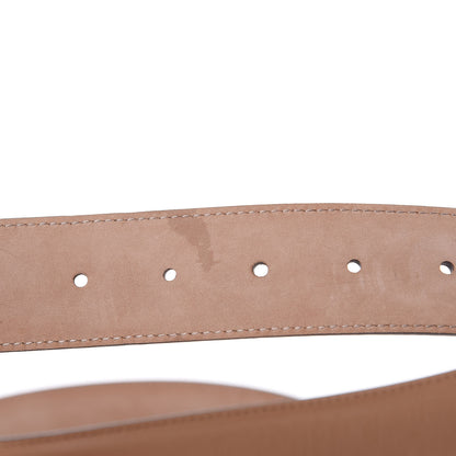 Gucci Calfskin Interlocking G 37mm Belt 105 42 Camelia 8 of 8