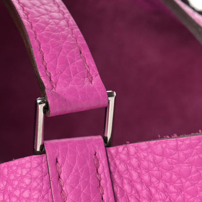 Hermes Taurillon Clemence Picotin Lock 18 PM Magnolia 9 of 9