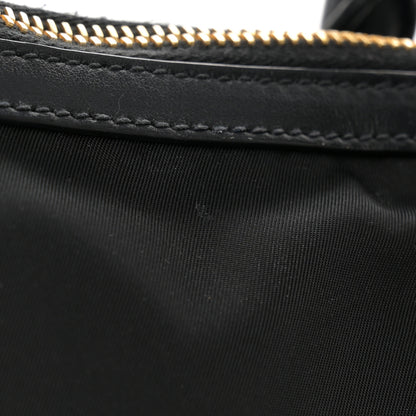Prada Tessuto Nylon Soft Calfskin Tote Black 12 of 13