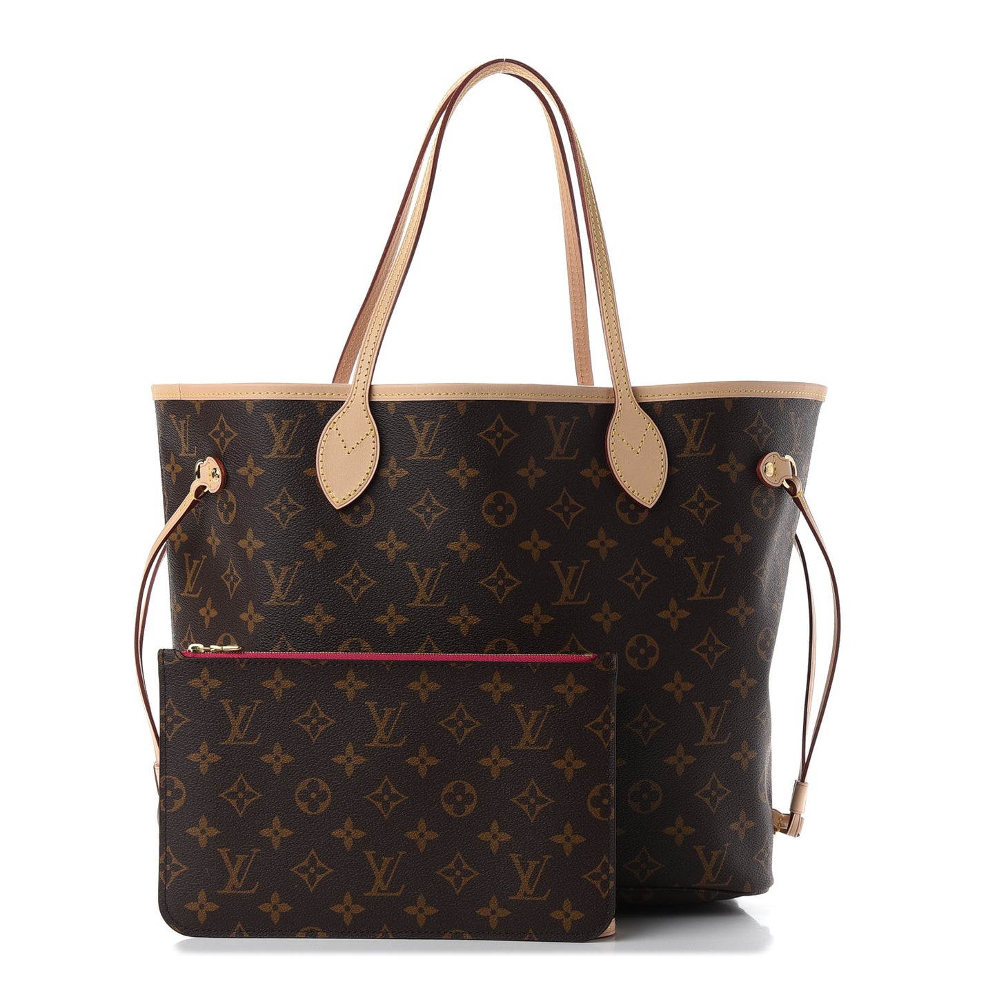 Monogram Neo Neverfull MM Pivoine