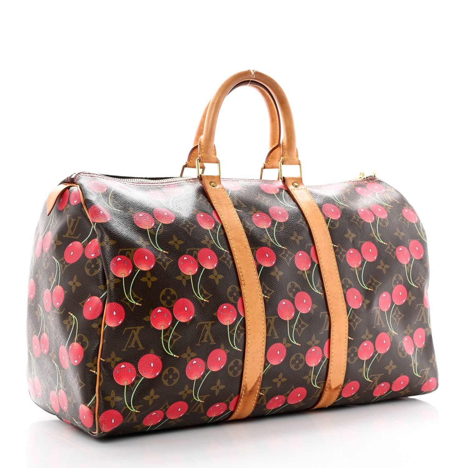 Louis Vuitton Monogram Cerises Keepall 45 3 of 19