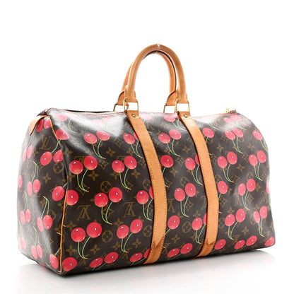 Louis Vuitton Monogram Cerises Keepall 45 3 of 19