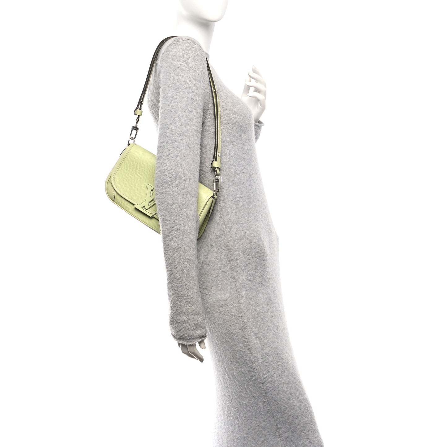 Epi Buci Crossbody Light Green