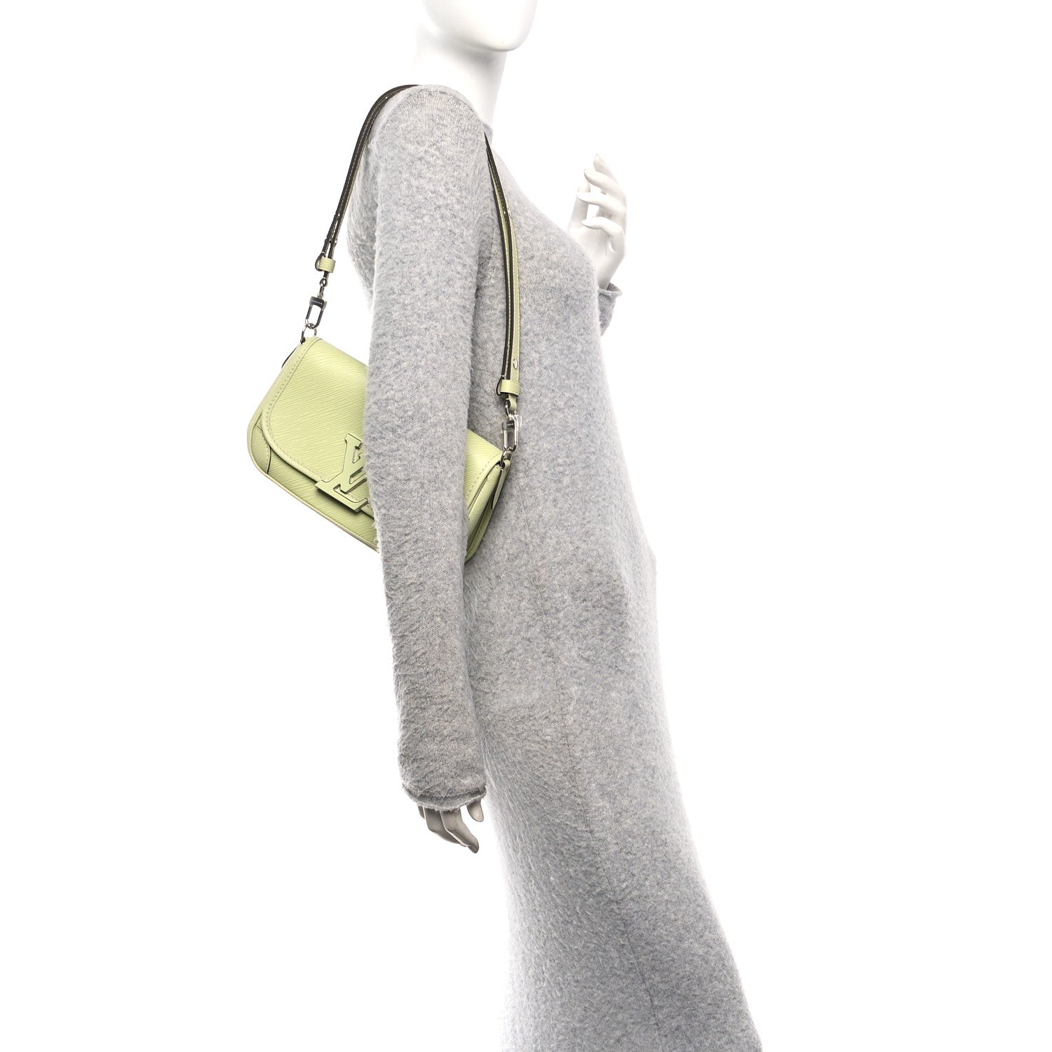 Louis Vuitton Epi Buci Crossbody Light Green 2 of 9