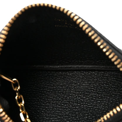 Louis Vuitton Empreinte Monogram Giant Key Pouch Black Beige 5 of 7