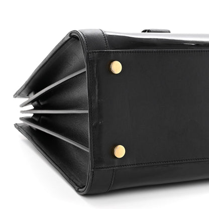 Saint Laurent Patent Calfskin Small Sac de Jour Black 9 of 12