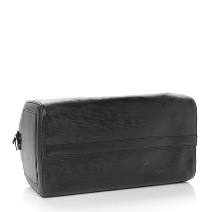 Louis Vuitton Epi Speedy 30 Black 4 of 11
