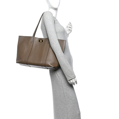 Mulberry Small Classic Grain Bayswater Tote Cashmere Taupe 2 of 16