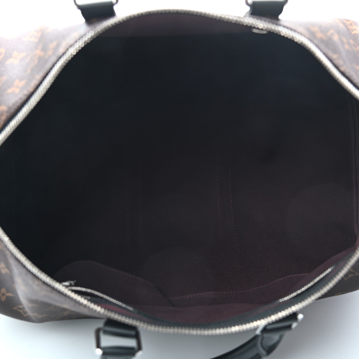 Louis Vuitton Monogram Macassar Keepall Bandouliere 45 5 of 9