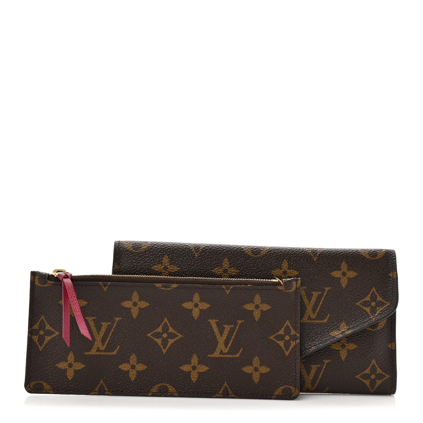 Monogram Josephine Wallet Fuchsia