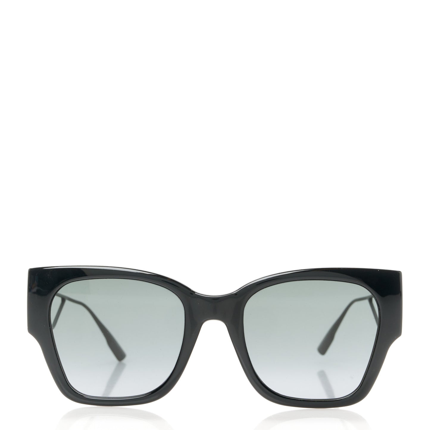 Rectangular 30 Montaigne 1 S2U Sunglasses Black