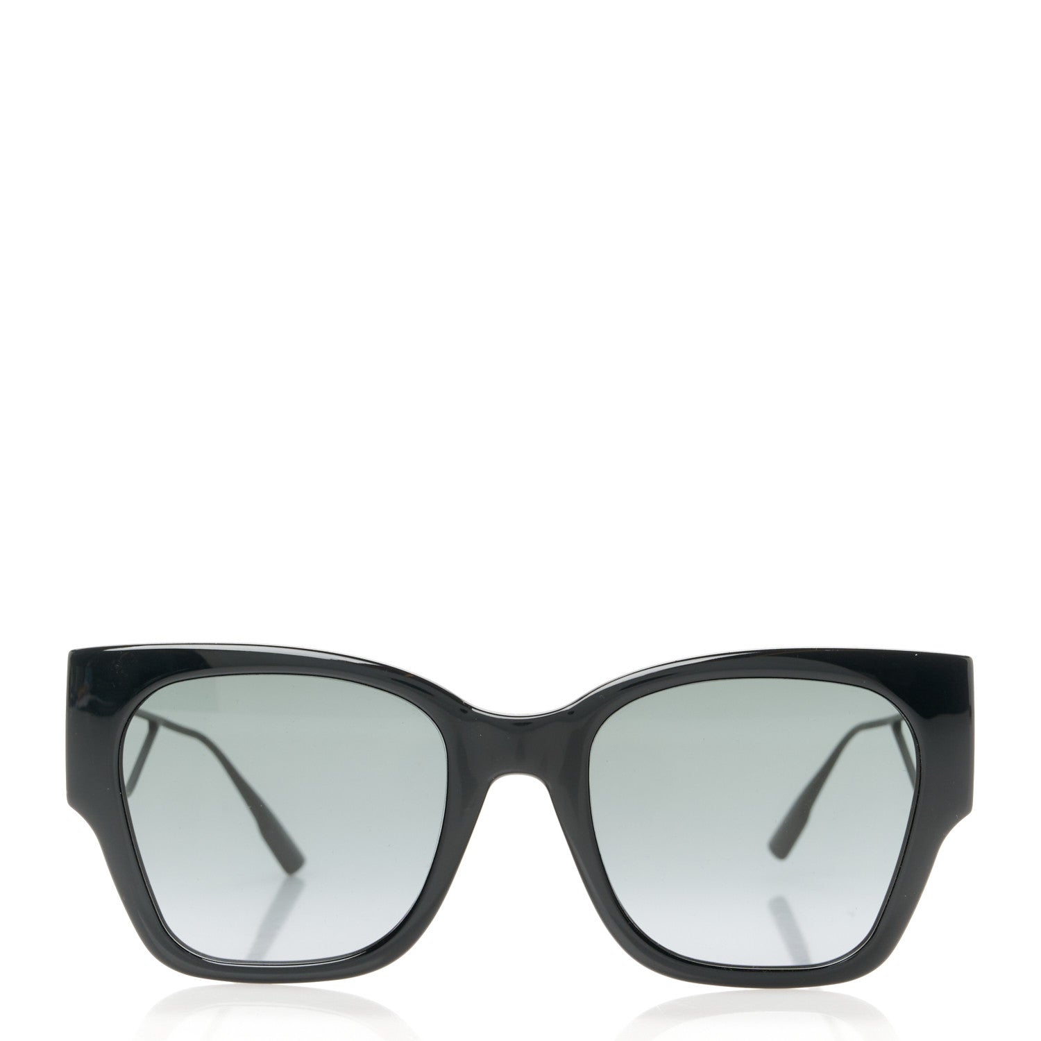 Christian Dior Rectangular 30 Montaigne 1 S2U Sunglasses Black 2 of 8