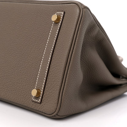 Hermes Togo Birkin 30 Etoupe 9 of 10