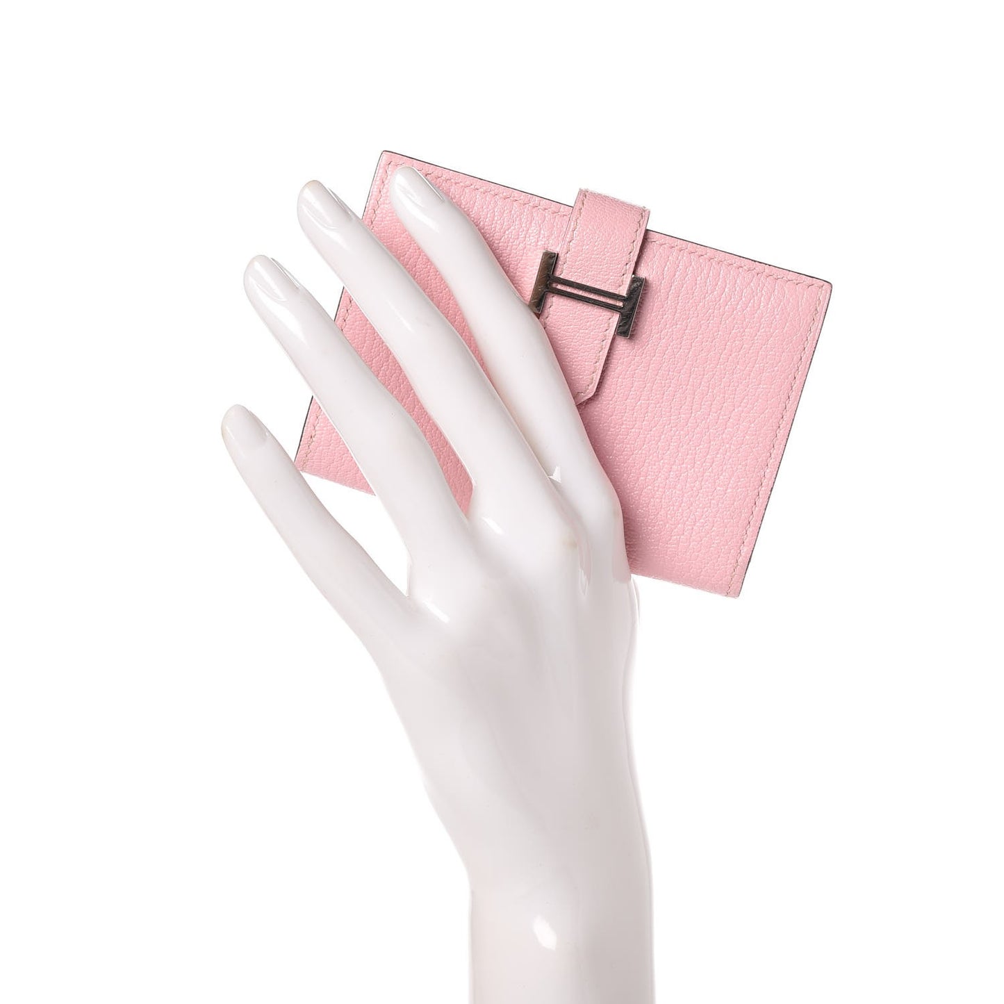 Chevre Mysore Mini Bearn Wallet Rose Sakura