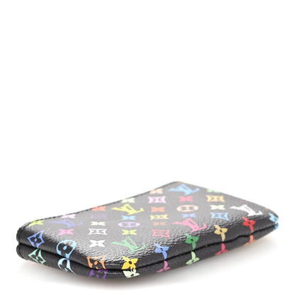 Louis Vuitton LV X TM Monogram Multicolor Key Pouch Black 4 of 8
