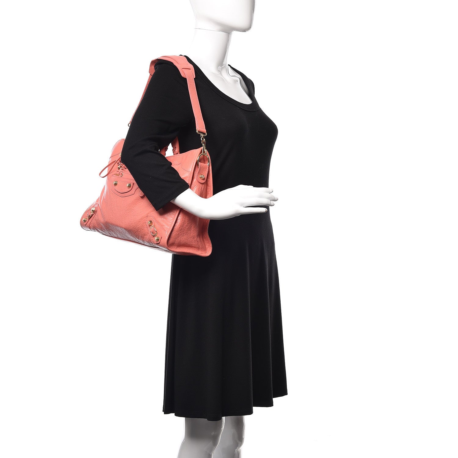 Balenciaga Agneau Giant 12 Gold Hardware City Rose Azalee Rose Jaipur 2 of 9