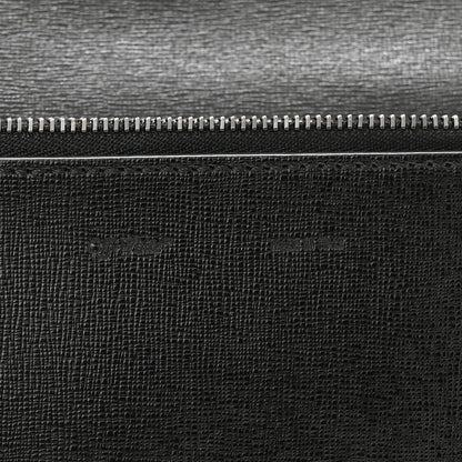 Off-White Saffiano Striped Mini Diag Binder Clip Bag Black White Yellow 6 of 12