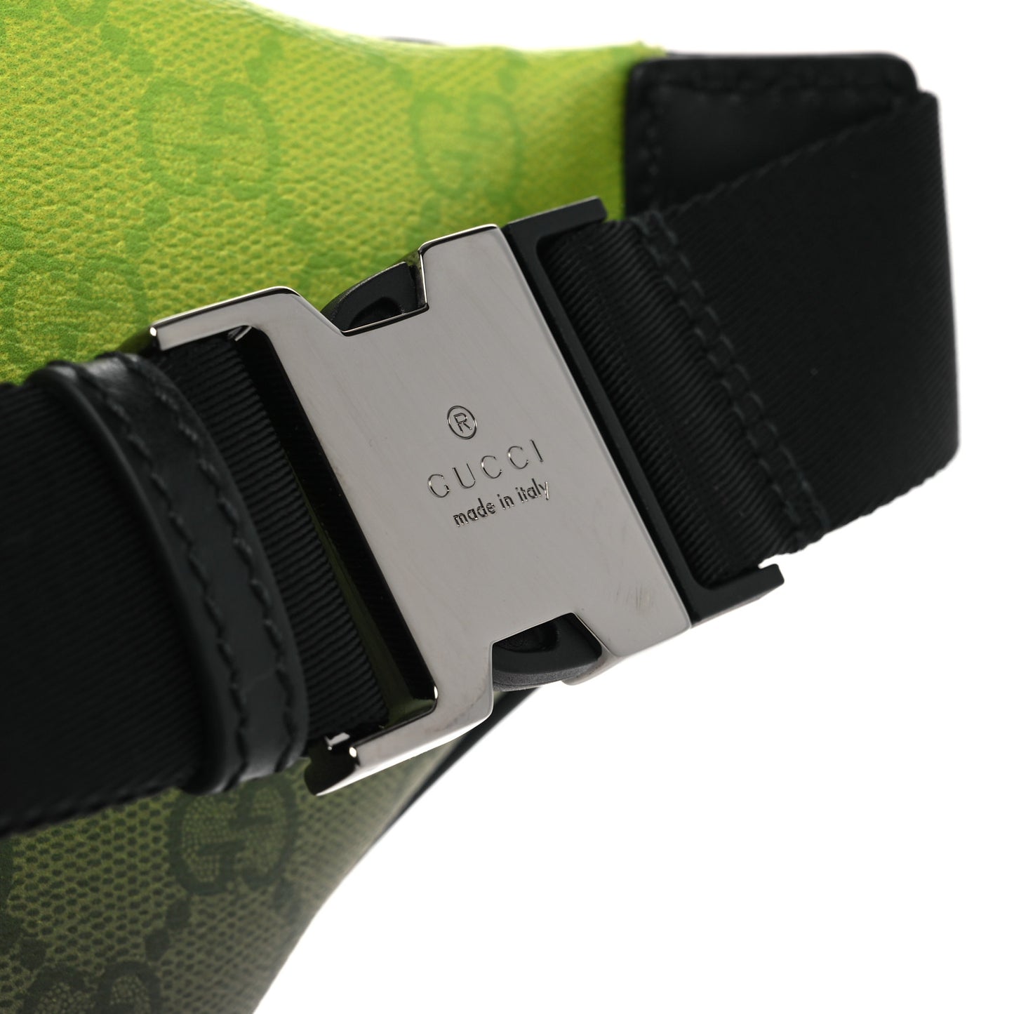 Gradient GG Chroma Large Belt Bag Green