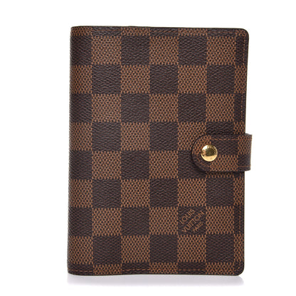 Louis Vuitton Damier Ebene Small Ring Agenda Cover 1 of 8