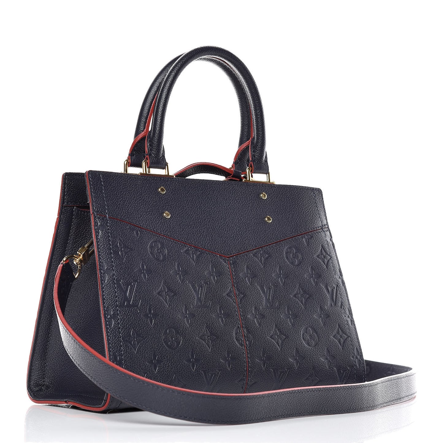 Empreinte Sully PM Marine Rouge