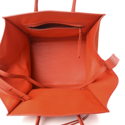 Celine Suede Medium Phantom Luggage Bright Orange 6 of 17