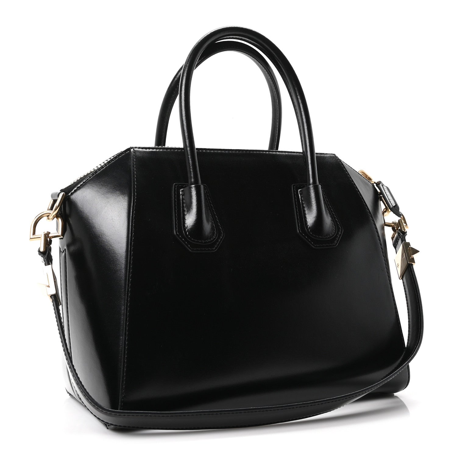 Givenchy Shiny Lord Calfskin Small Antigona Black 3 of 10