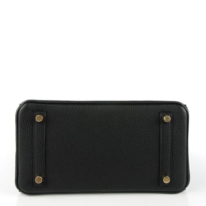 Hermes Togo Birkin 25 Black 7 of 22