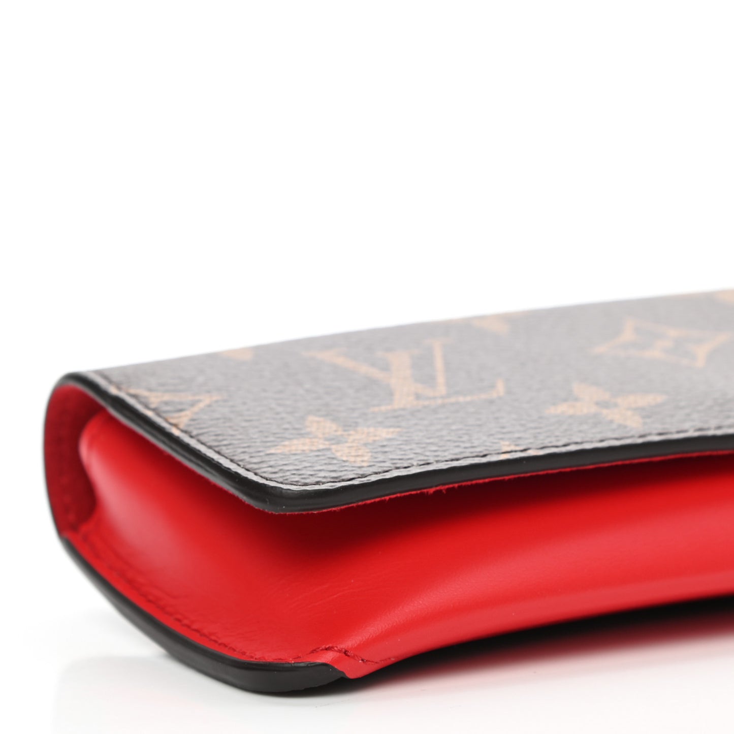 Monogram Woody Glasses Case Rouge